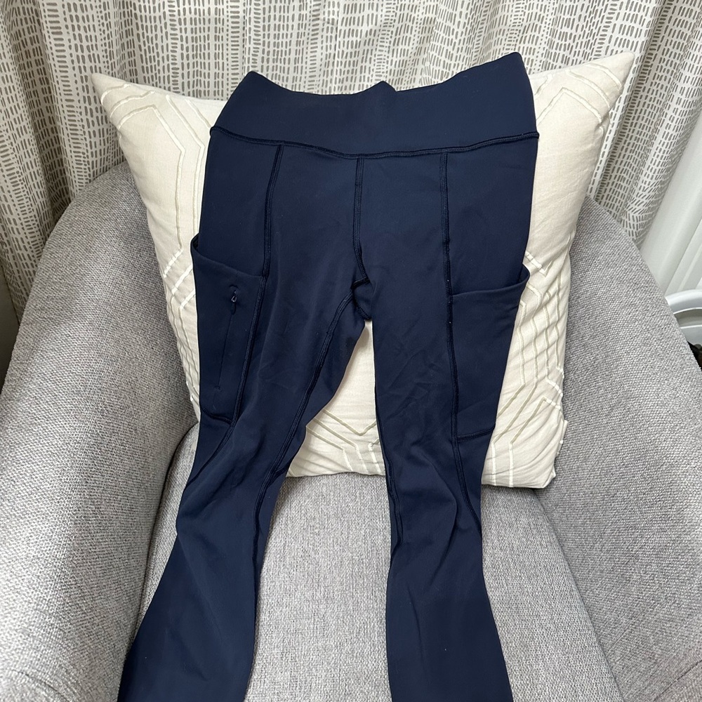 Athleta Women’s XXS navy high rise leggings with pockets